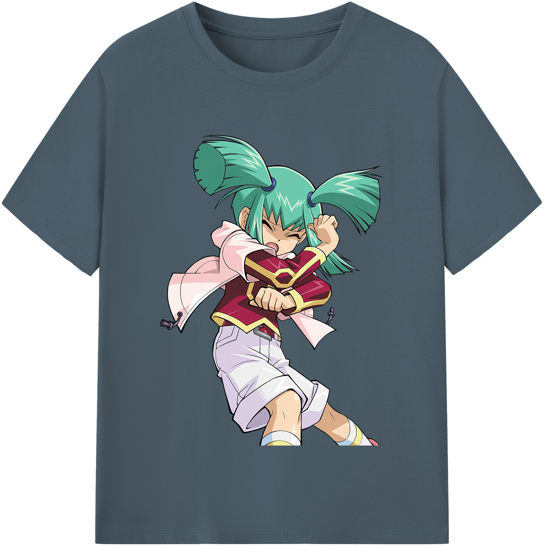（画像用） 遊☆戯☆王 Yu-Gi-Oh! 綿100％半袖Tシャツ（フロントプリント）